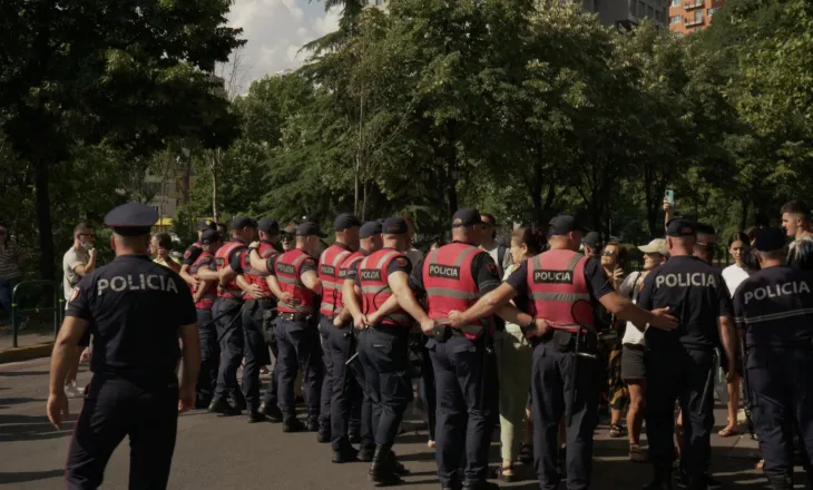 Lirohen gjashtë protestuesit e shoqëruar pas protestës para Kuvendit