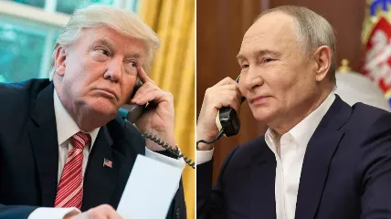 Lufta në Ukrainë, Putin i telefonon Trump