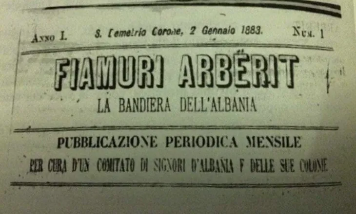 Më 20 korrik 1883 nisi botimin “Fiamuri i Arbërit”, zëri i Rilindjes Kombëtare