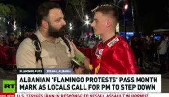 Mediat e Moskës dhe Teheranit jehonë protestës në Tiranë