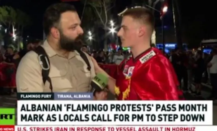 Mediat e Moskës dhe Teheranit jehonë protestës në Tiranë