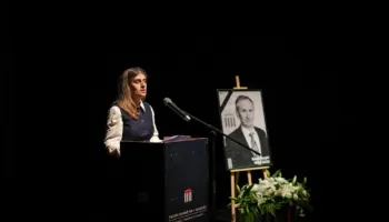 Ministrja Bogujevci: Kujtimi për Beqir Beqirin do të mbetet pjesë e Teatrit Kombëtar