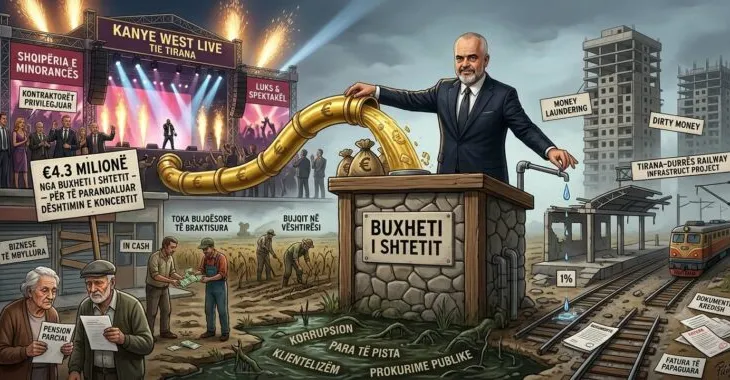 “Moçali ekonomik, ka dëmtuar themelet e vendit”/Koncerti në Tiranë, Tabaku:E vetmja rrugë është largimi i kësaj qeverie
