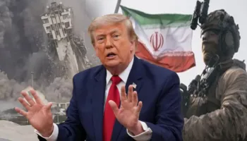 Momenti kur forcat amerikane shkatërrojnë një kullë kontrolli detar iranian pranë Hormuzit