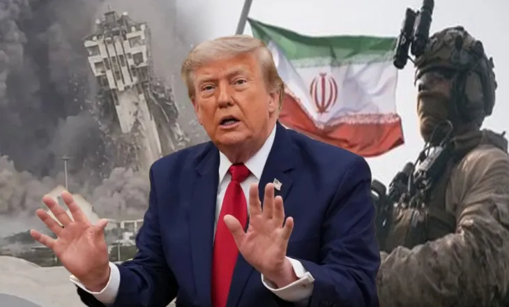 Momenti kur forcat amerikane shkatërrojnë një kullë kontrolli detar iranian pranë Hormuzit