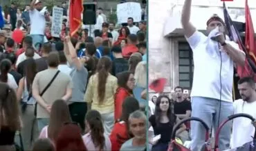 “Mos u dorëzoni derisa sa të largohen”/ Qytetari në protestën kundër Ramës: Mazhorancë dhe opozitë, jeni tradhtarë