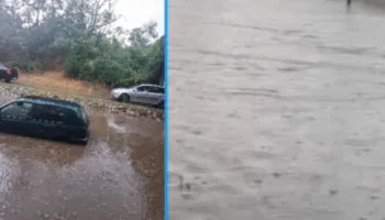 Moti i keq në Maqedoninë e Veriut, stuhi e përmbytje në Shkup