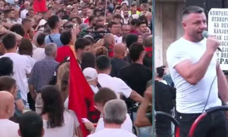 “Na e bëj hallall po s’ka mëshirë”/ Protestuesi: Rama ka frikë të japë dorëheqjen se e pret burgu! I lutet OKB-së…