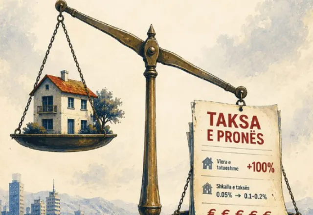 Ndryshimet e taksës shtojnë barrën mbi familjet/ Çmimi i pronave, i deformuar nga pastrimi i parave