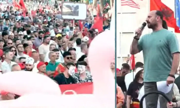 Në sheshin e protestës/ Dritan Goxhaj: SHBA aleate dhe mik i çmuar i Shqipërisë