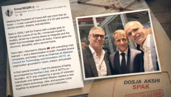Nga jahti në avion, nga selfie me Macron te qelia në Francë ,“luksi” i shfrenuar i Ermal Beqirit që grabiti AKSHI-n…