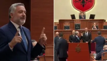Ngrihen tonet në Kuvend, Klosi ia thotë në fytyrë Berishës: Ke gjuajtur me armë në ’91 dhe më 21 janar! Demokratët…