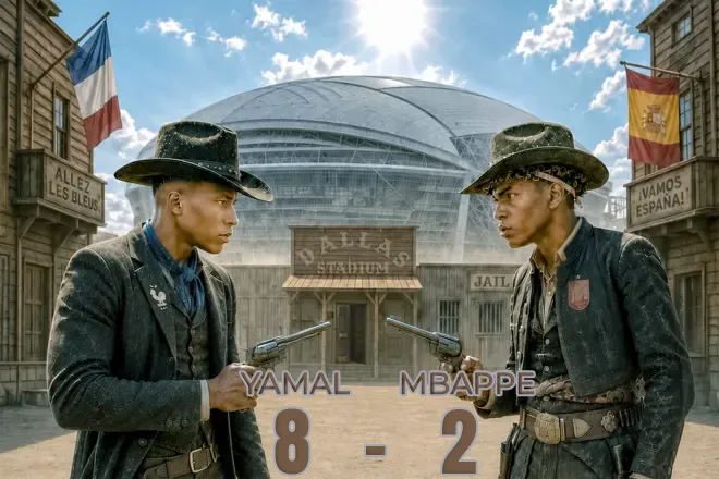 Një fron, dy mbretër… Mbappé është frika e Spanjës, Yamal është makthi i Mbappés