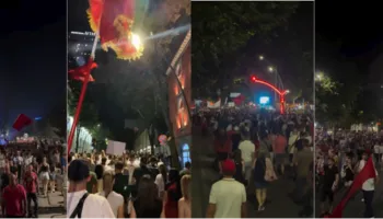 “O Edvin o idiot, shih sa veta jemi sot”/Mijëra qytetarë vijojnë marshimin rrugëve të Kryeqytetit, protestuesit thirrje