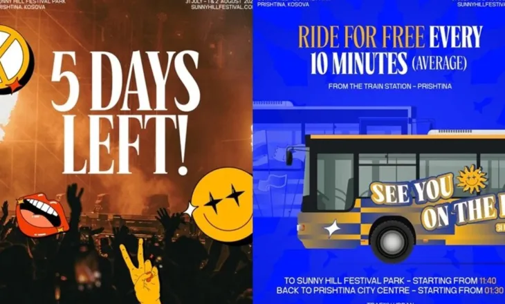 Pak ditë para nisjes së Sunny Hill, organizatorët konfirmojnë transportin falas