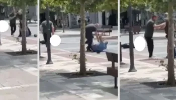 Pamje tronditëse në Podujevë/ Autori plagos familjarët dhe një kalimtar të rastit