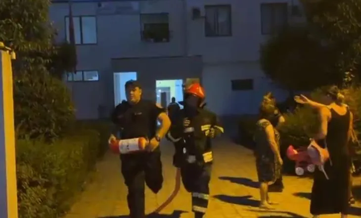 Përfshihet nga flakët Drejtoria Arsimore e Fierit, 2 mjete zjarrfikëse në vendngjarje