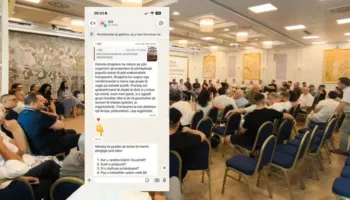 Përplasje brenda protestës! Debat i fortë për “Kuvendin Kombëtar Qytetar”
