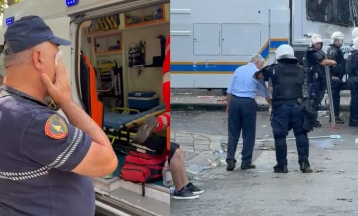 Përplasje mes policisë dhe protestuesve, shoqërohen 23 persona