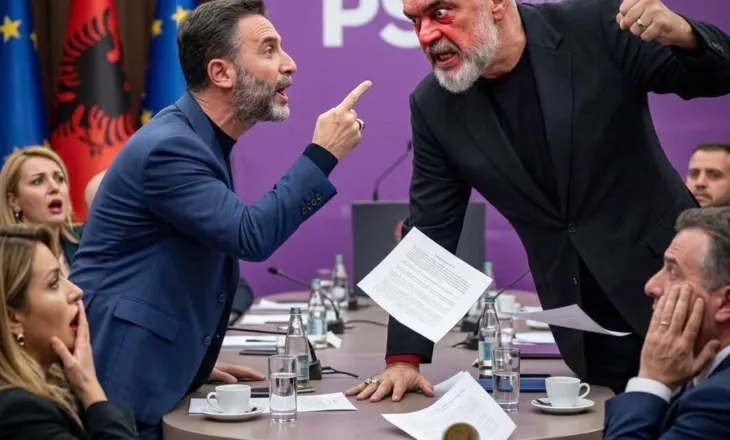 Plas në mbledhjen e grupit të PS, Rama përplaset me Braçen, si u xhindos kryeministri pasi deputeti socialist…