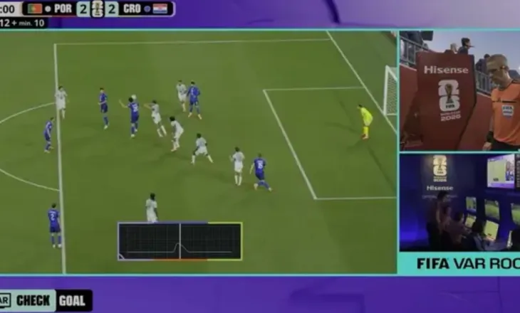 Polemikat/ FIFA shpjegon anulimin e golit të Kroacisë ndaj Portugalisë