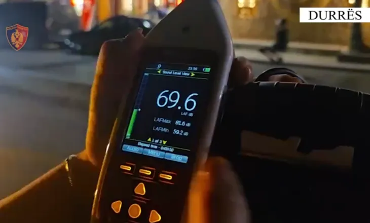 Policia e Durrësit me ‘dorë të hekurt’/Kontrolle për ndotjen akustike në zonat turistike, monitorohen lokalet me muzikë