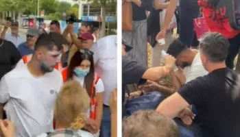 Policia hodhi sprej, i riu shfaq probleme shëndetësore, transportohet me ambulancë drejt spitalit