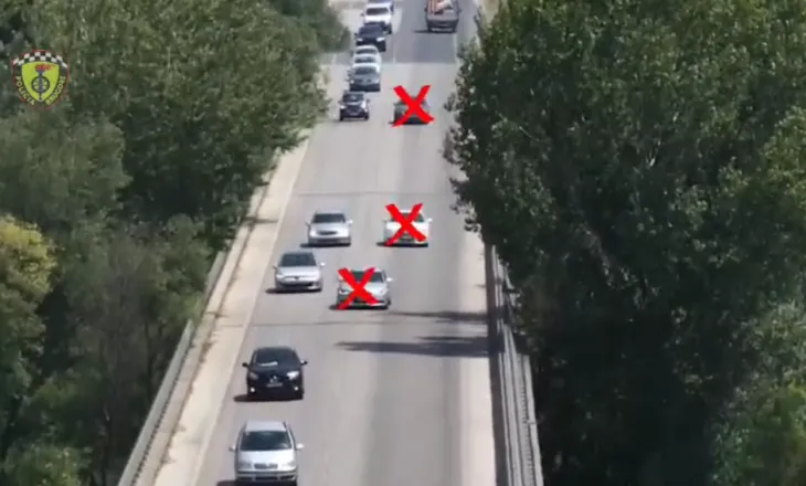 Policia Rrugore bën bilancin: Mbi 4 mijë gjoba dhe 8 arrestime në 24 orë