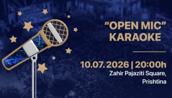 Prishtina këndon me Rame Lahaj International Opera Festival, sonte “Open Mic Karaoke Night”