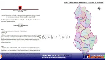 Projekti i PS për ndarjen administrative, reduktohen bashkitë, qarkut të Shkodrës i hiqet një…