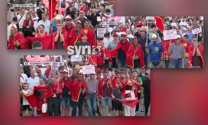 Protesta e 38-të/ Mijëra qytetarë nisin marshimin drejt Kryeministrisë: Rama jepe dorëheqjen