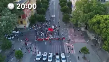 Protesta e 45-të e qytetarëve/ Ja sa ishte pjesëmarrja në shesh në orën 20:00