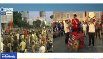 Protesta e 47-të/ Protestuesja: Ta vazhdojmë këtë revolucion, derisa karrigia e fundit e PS të iki