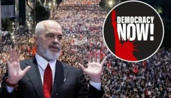 Protestat masive kundër Ramës bëjnë jehonë në SHBA, media amerikane “Democracy Now”: Zemërim i madh ndaj sistemit…
