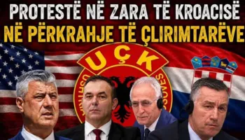 Protestë në Zara të Kroacisë në mbështetje të çlirimtarëve