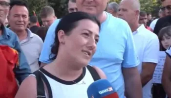 “Protestoi për fëmijën tonë të sëmurë”/ U arrestua gjatë protestës, gruaja e Altin Hilës: E kanë burgosur pa të drejtë