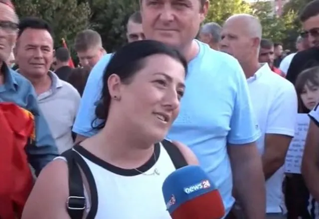 “Protestoi për fëmijën tonë të sëmurë”/ U arrestua gjatë protestës, gruaja e Altin Hilës: E kanë burgosur pa të drejtë