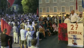 Protestuesi hedh akuzën e fortë: Rama na sulmoi me çetnikë serbë, para Parlamentit nuk ishin policë shqiptarë