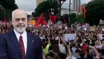 Protestuesi: Rama deshi timonin dhe e mori, tani po na çon në humnerë!