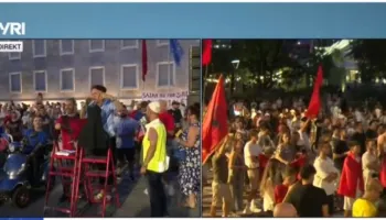 Protestuesja dhuratë Ramës: Ai është burrë që vesh fustane, është e dashura e Vuçiçit