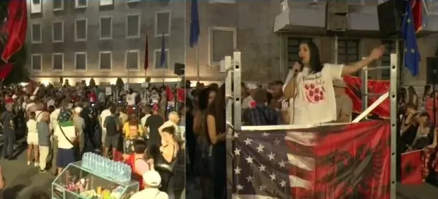 Protestuesja: Rama na premtoi Evropën, por largoi rininë nga vendi ynë