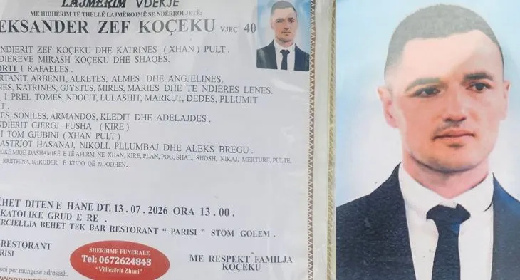 Publikohet fotoja e 40-vjeçarit të ekzekutuar në Shkodër, dyshohet se u vra për hakmarrje