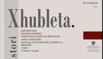 Qëndresa Krasniqi vjen me ekspozitën “Xhubleta: Pëlhurë dhe Histori” në KultPlus Caffe Gallery 