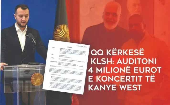 Qëndresa Qytetare kërkesë KLSH-së: Audito 4 milionë eurot e koncertit të Kanye West