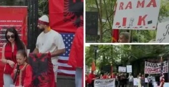 “Qeveria të japë dorëheqjen menjëherë”/ Shqiptarët kërkojnë masivisht largimin e Ramës, nga zyrat e OKB në New York