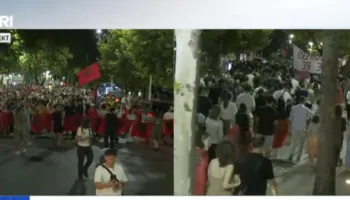 ‘Rama jepe dorëheqjen’/ Mijëra në shesh kundër qeverisë, mbyllet protesta e 57-të