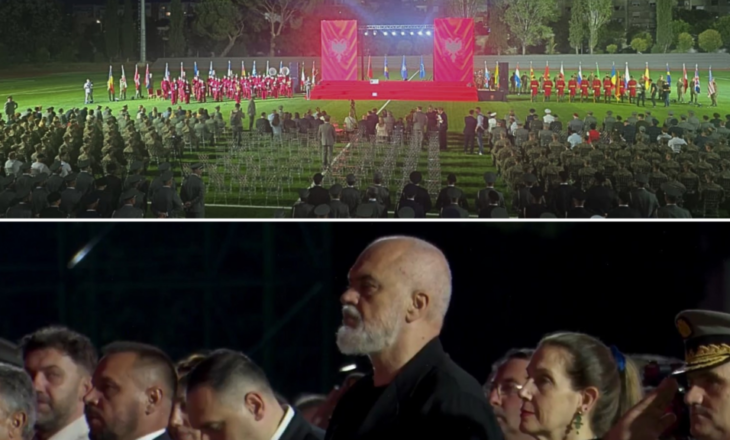 Rama në ceremoninë e diplomimit të 67 oficerëve të rinj nga Akademia e FA