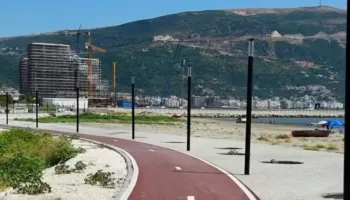 Rama publikon pamjet nga Lungomare 4: Punimet në Plazhin e Vjetër të Vlorës drejt përfundimit