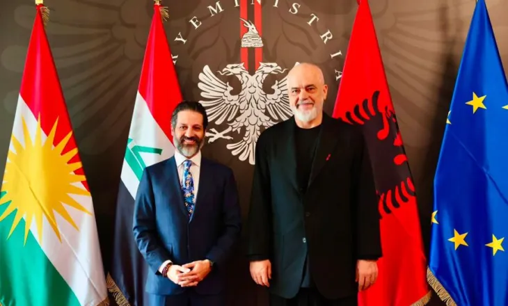 Rama sfidon hapur Erdoganin, pret në takim zv/kryeministrin e rajonit të Kurdistanit të Irakut, si vizita…