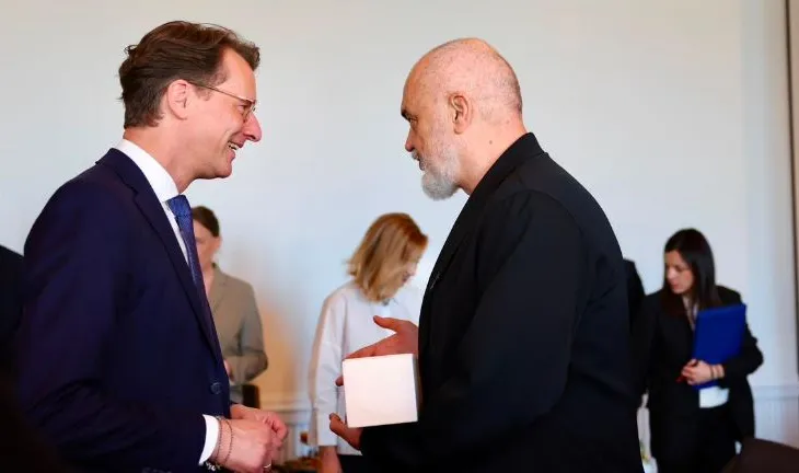 Rama vizitë në Gjermani, takohet me kryeministrin e landit Nordrhein-Westfalen